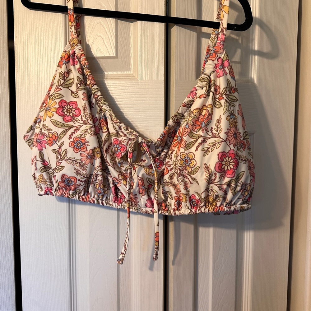 Floral Print Crop Top